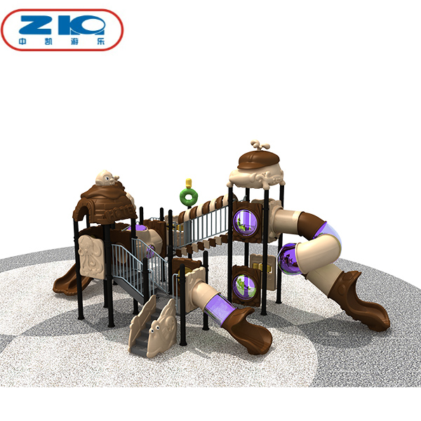 China good quality outdoor play gym commercial kids slide outdoor playground for sell