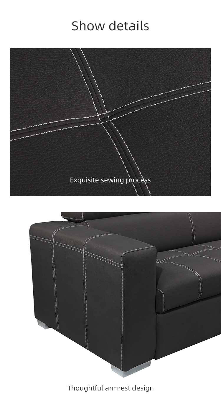 Luxury reclining fabric sofa bed sectional modern living room fabric sofa sets factory supplier