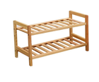 pine wood simple quality lifestyle unique Entry furniture shoe rack