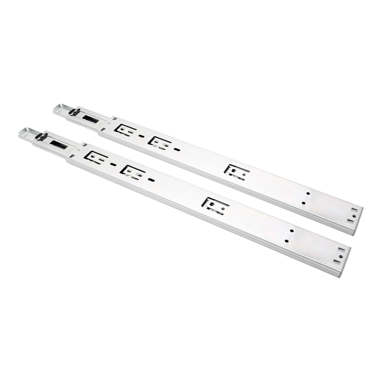 Factory Hot Sales 45mm Push-open Ball Bearing Slide For Drawer Office Furniture
