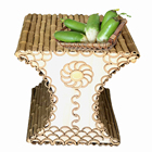 Factory wholesale bamboo table handmade bamboo furniture bamboo garden furniture