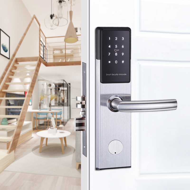 APP Magnetic Card Encoder Digital Password Smart Hotel Door Lock System for Hotel Management