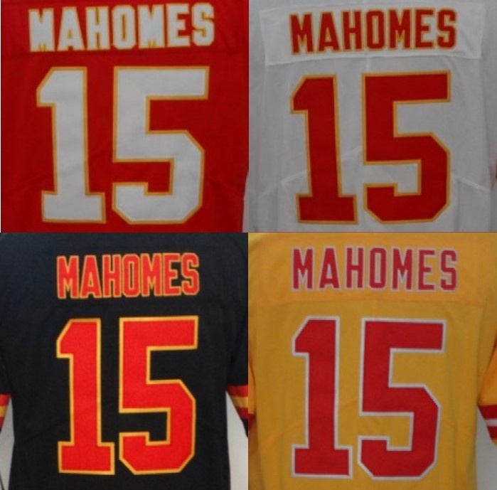 patrick mahomes jersey stitched