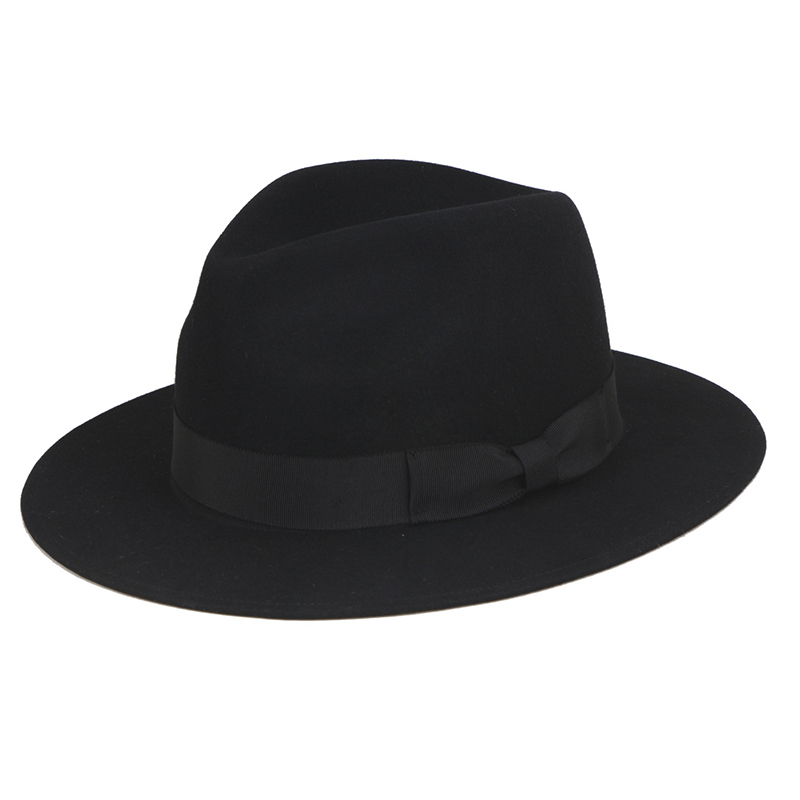 blaze orange felt cowboy hat
