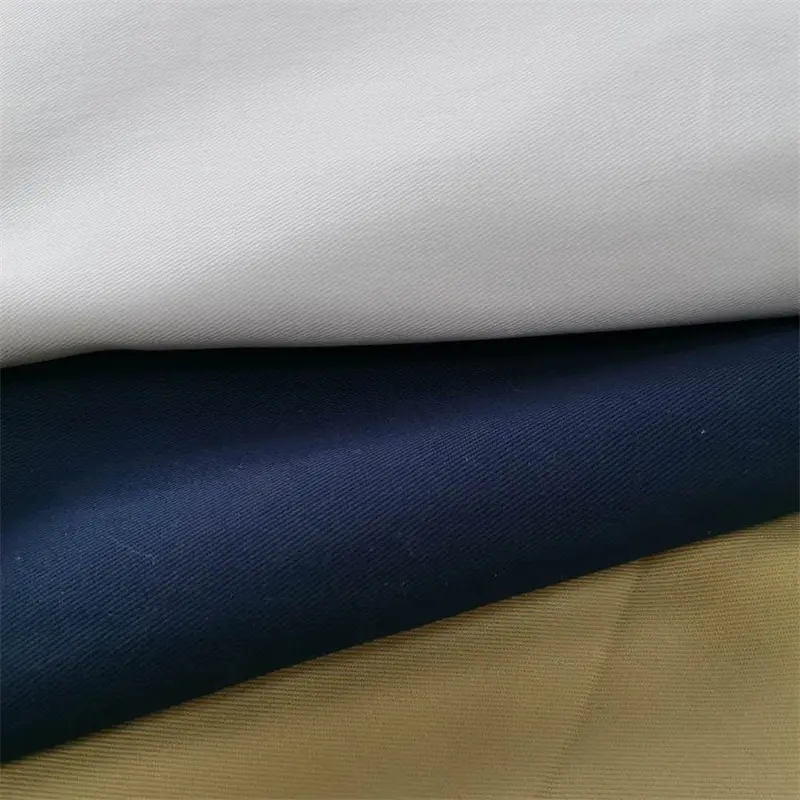 Smooth Touch Finish High Density Twill Fabric Cottons For Clothes