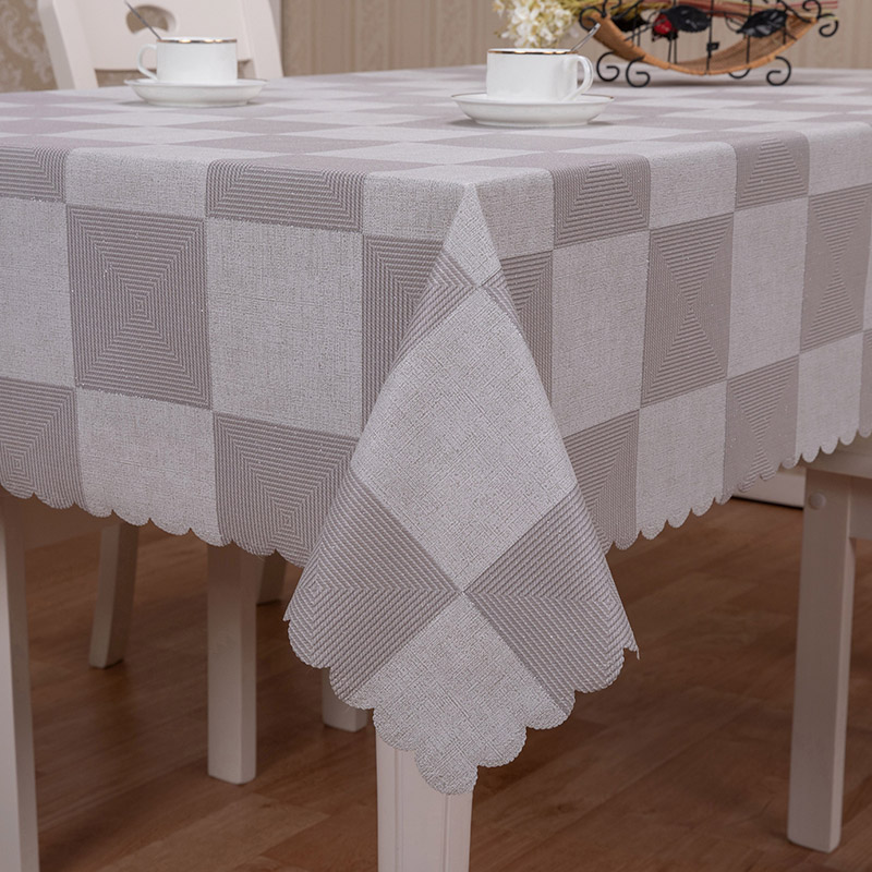 wholesale high quality NR foam PVC beautiful tablecloth