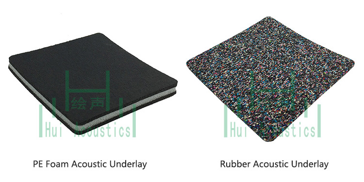 Soundproof Rubber Floor Mat For Laminate Flooring Acoustic Underlay For Laminate Flooring