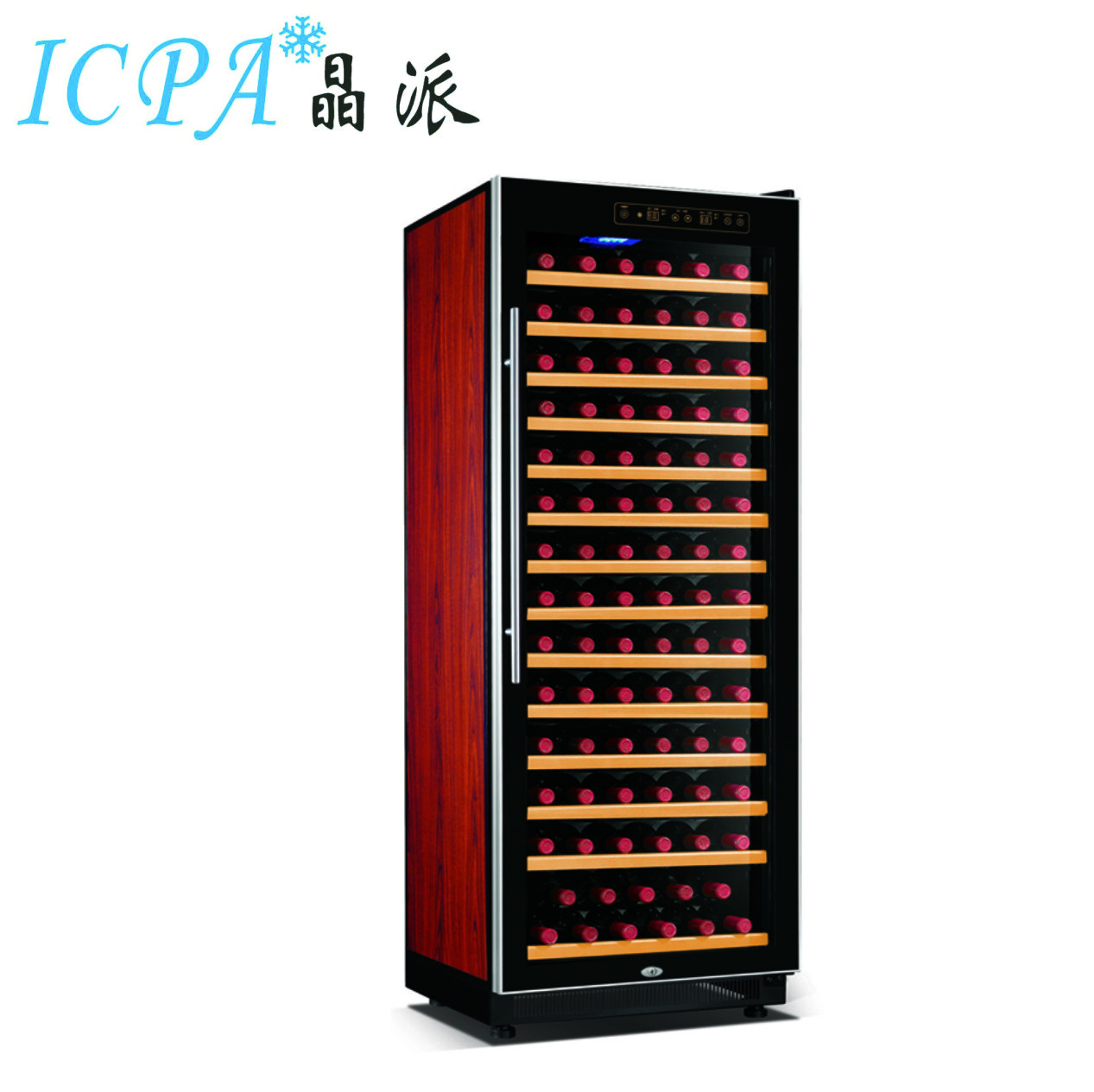 2019 Selling  90-120 Bottles Compressor Cooling Free Standing & Built-In Wine refrigerator
