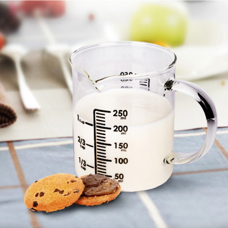 Kitchen Pyrex Glass Measuring Jug  High Borosilicate Scale Marking