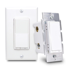10 years factory custom US Smart Wifi Wall Switch 1 Gang 3 way light dimmer Switch /white smart home