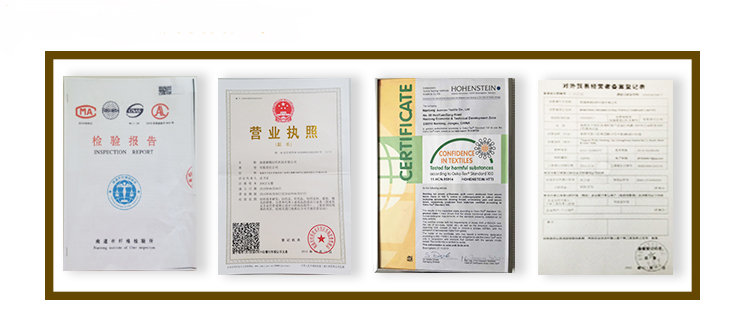 100% cotton fabric with jacquard pattern for hotel sheets