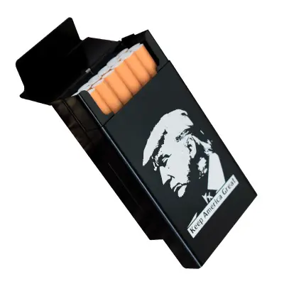 N1264 Cigarette Box 2020 Us Election President Trump Biden Peripheral Products Cigarette Box