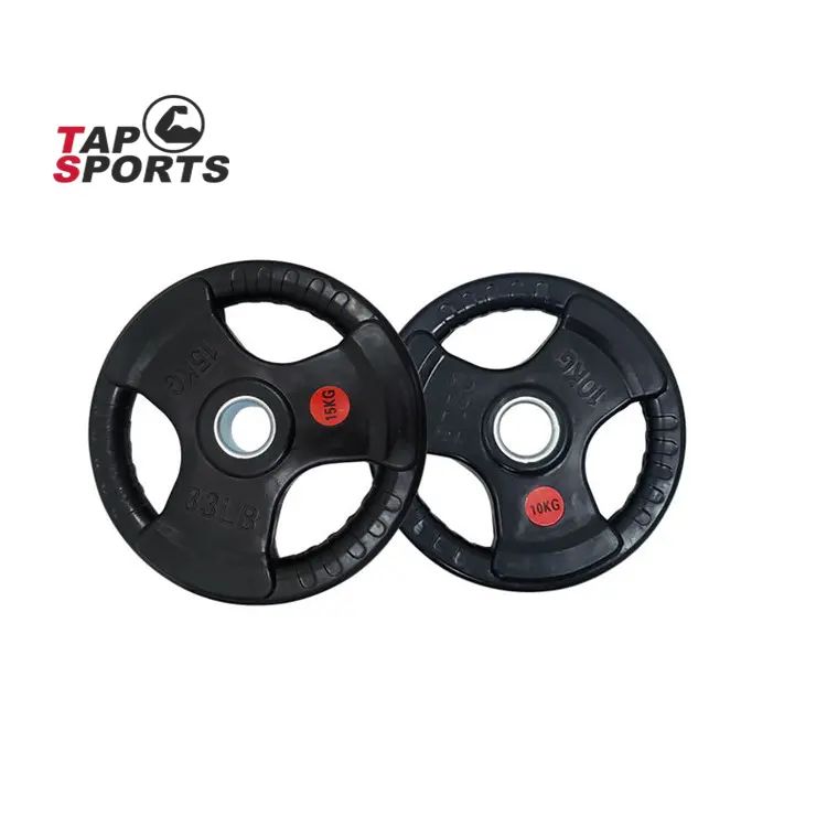 5kg 10kg Rubber coated weight plates /competition weight plates for exercise