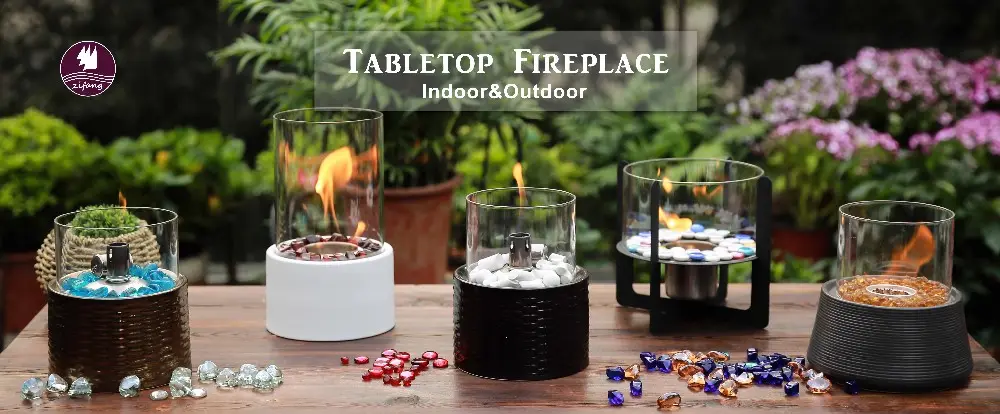 Indoor Fireplace Promotional Bio Ethanol Fireplace With Top Quality For Indoor Or Outdoor Decoration