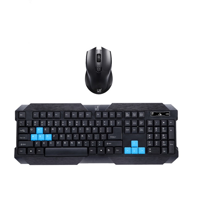 2.4G Ultra-Slim Mini Wireless Mouse and Keyboard Combo for PC Desktop SV Hb