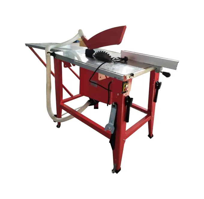 portable wood cutting sliding table saw
