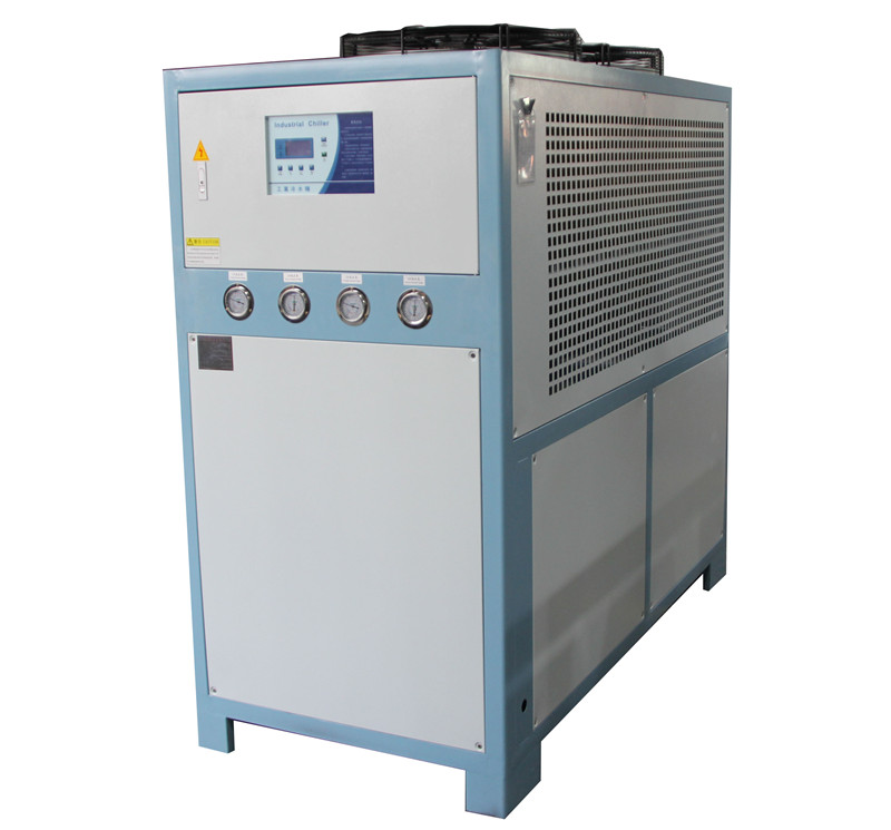 Air cooled chiller use for injection machine