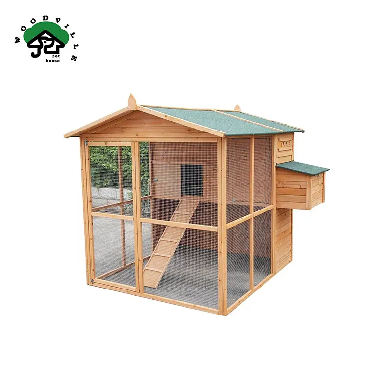 Proper Price Top Quality Outdoor Wooden High Quality Chicken Coop