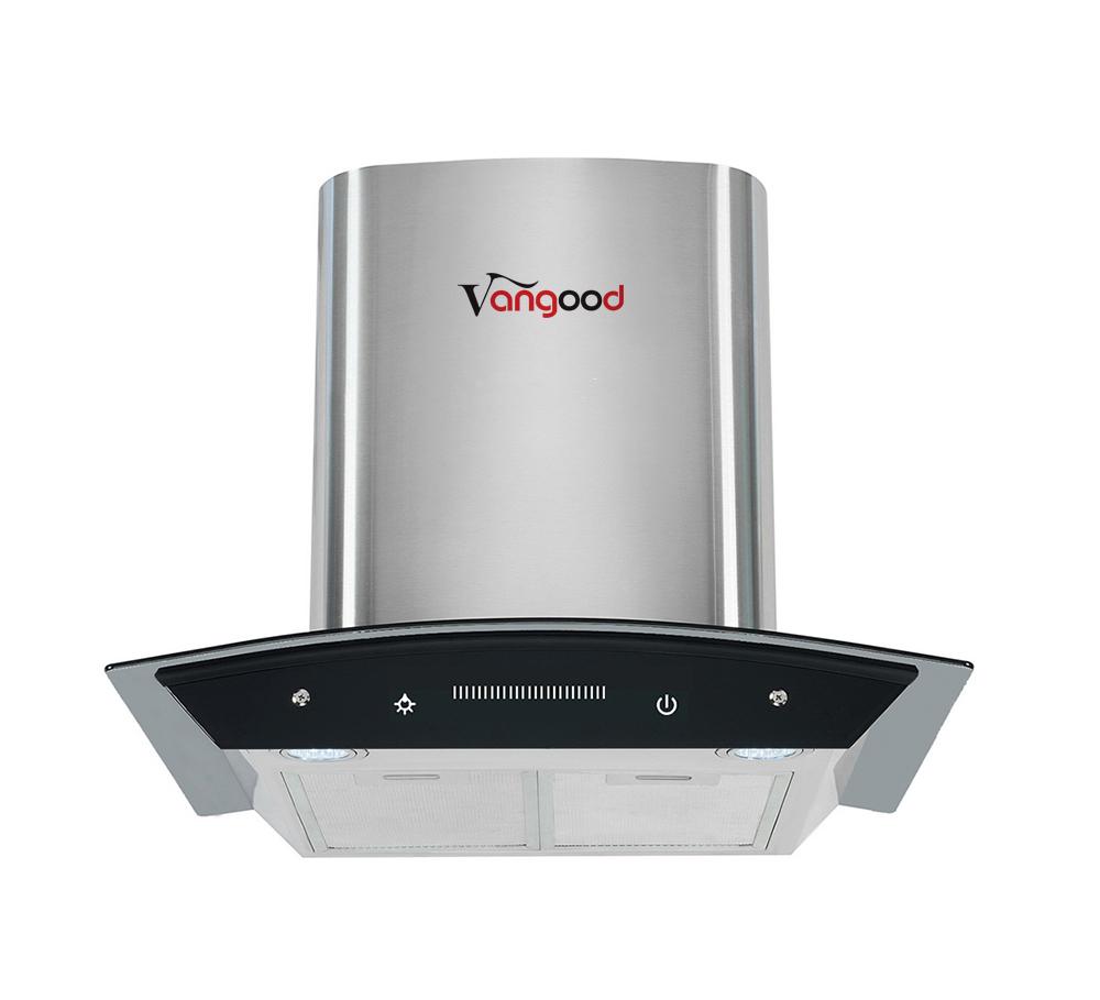 wall mounted range hoods 60cm touch control
