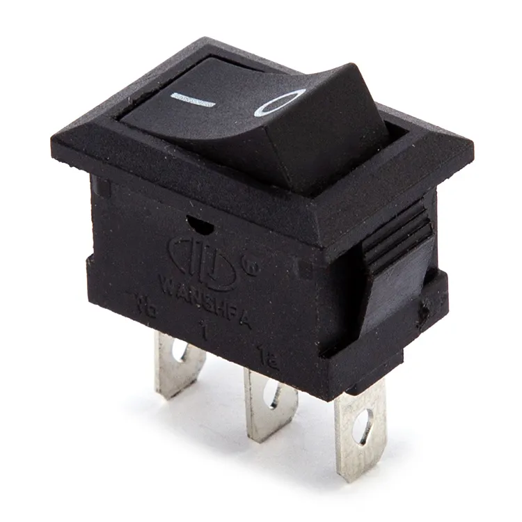 KCD1-102 3 pins 6a 250v 10a 125v t85 illuminated rocker switch