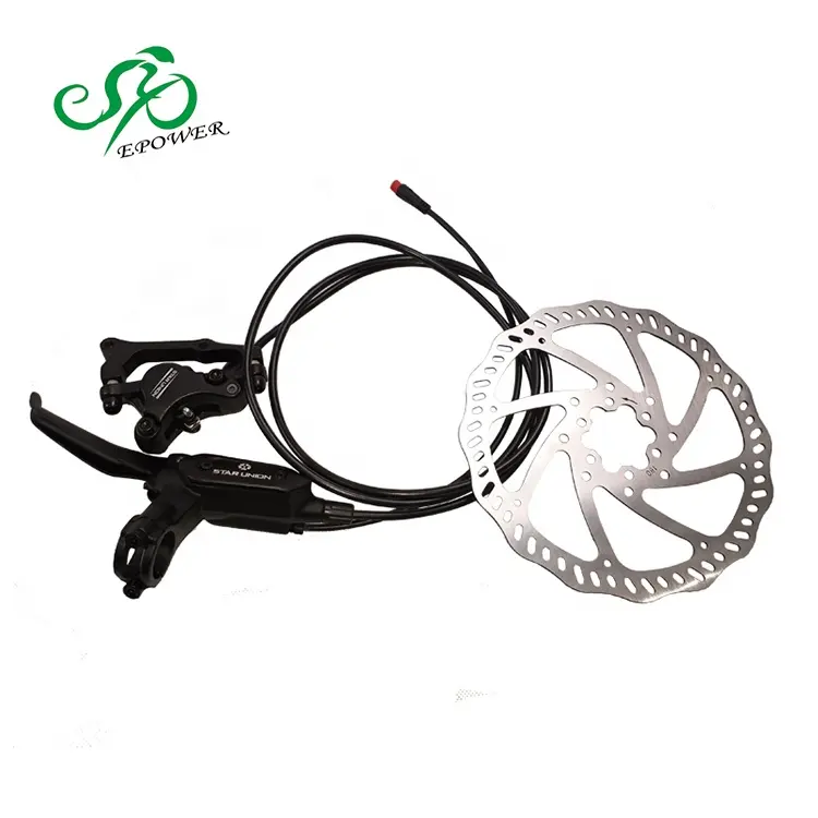 100% new good quality Ebike hydraulic brake lever with waterproof connector
