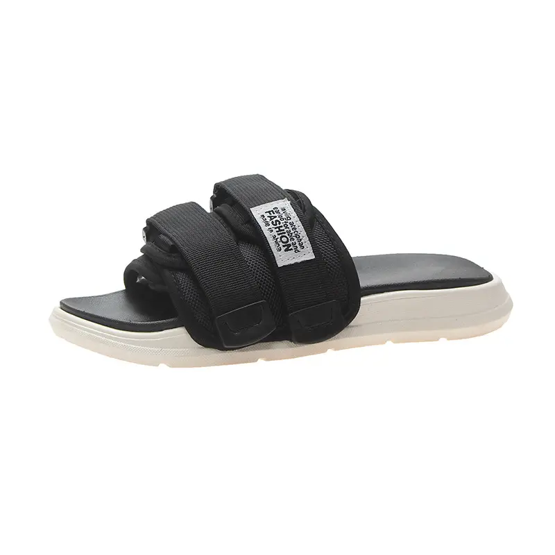 Sandal Slides Superstarer 2020 New Summer Men's Slippers Fashion Trendy Men Double Straps Cloth Men Sandals Slides