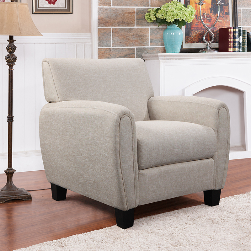 Modern Comfortable relax  sofa chair Hotel lounge single seat living room sofa chair