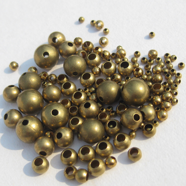 Hot Sale 100Pcs Silver//Gold//Copper//Bronze Seamless Copper Metal Spacer Beads