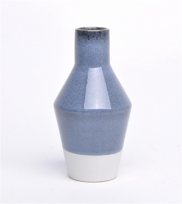 Geometry artwork design modern tabletop color flower vase royal unique bud vases for foreign