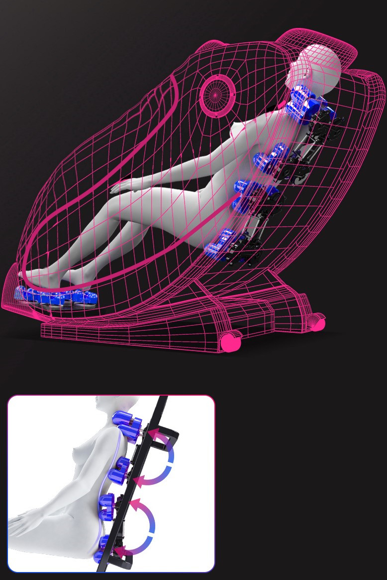 Massage chair household spacecraft automatic electric full body kneading multifunctional elderly sofa massager