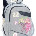 New Design Custom School Bag used Jeans material For girls student backpack