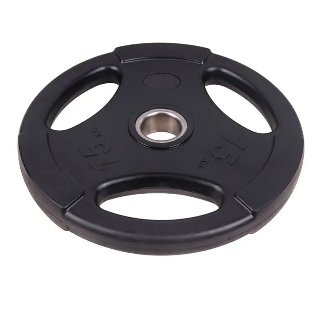 Hot sale 11lb/22lb/44lb/55lb rubber weight plate with hole
