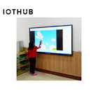 HUSHIDA Custom made 70 75 inch tv 4k all in one multi touch ir interactive whiteboard