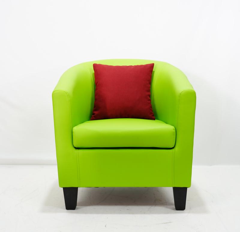 Modern comfortable relax living room sofa set  Arm rest Single seat sofa chair