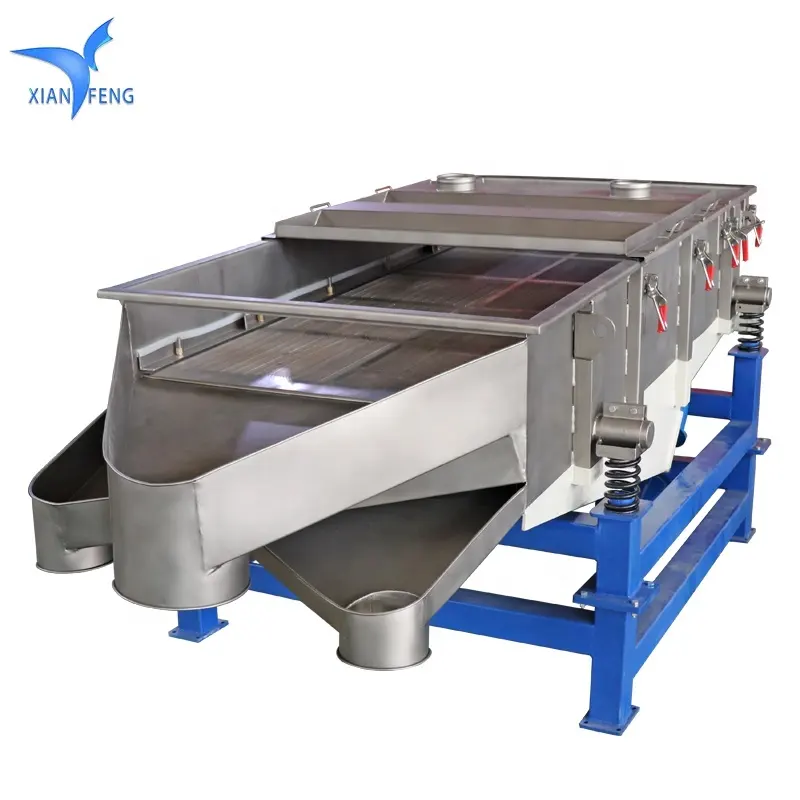 XFZ1020 500KG per Hour capacity sieving machine for tobacco plant