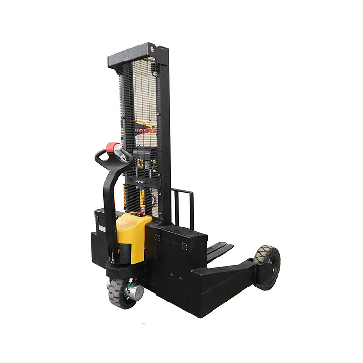 1 Year Warranty CE Certification Rough Terrain Stackers Big Wheel 1 Ton Electric Pallet Stacker