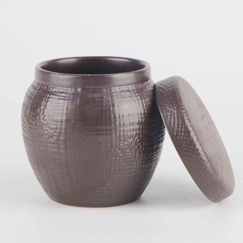 Ceramic Food Storage Jar Kitchen Container,Serving Tea, Coffee, Ceramic Spice Jar with Lids