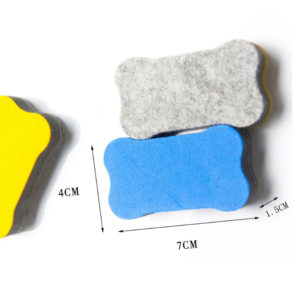 Hot Sell Bone shape Magnetic Mini EVA eraser for kids and gifts