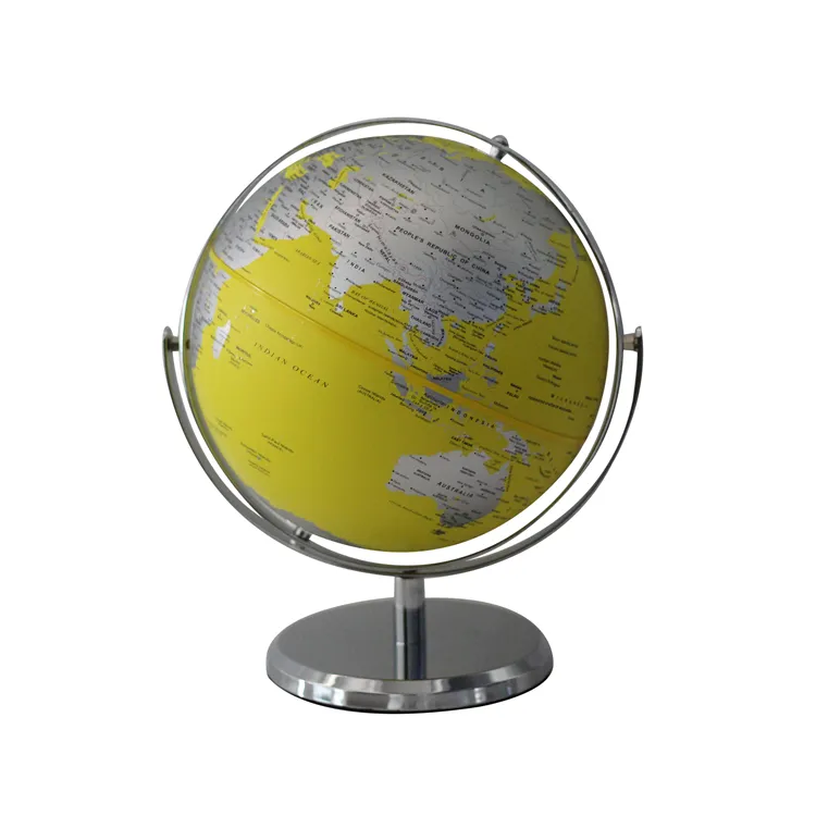 Wholesale 23cm Metal Stand Rotating Educational Globe Map For Geographic Teaching Marking Memo
