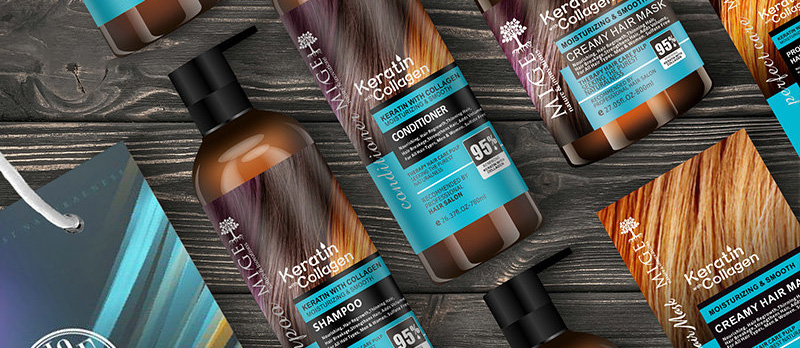 MIGE Hair Care, Keratin & Collagen Hair essential oil, Moisturizing & Smooth, K23