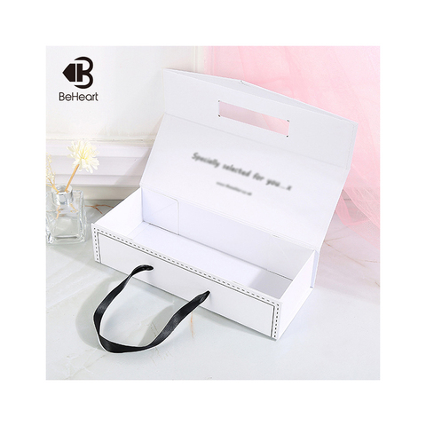 eco-friendly custom bundle luxury hair extension packaging paper