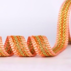 2019 New style polyester gold foil mesh sewing trimming for djellaba clothes