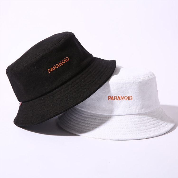 custom small order top quality embroidery logo bucket hat 2022