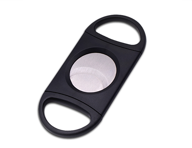 custom logo stainless steel cigar cutter