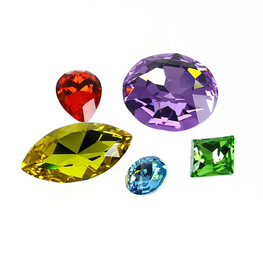 Loose Fancy Stones Crystal Beads Loose Gemstone For Jewelry