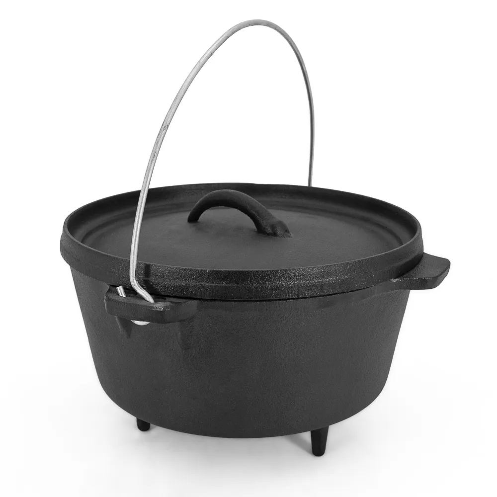 Wholesale customized cast iron dutch oven soup pot