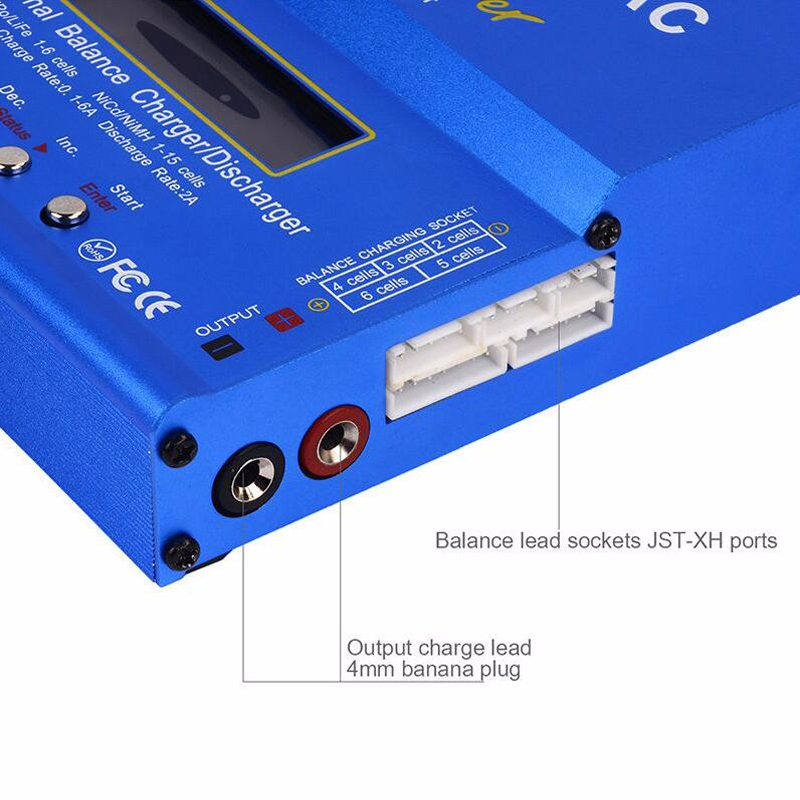 IMAX B6 AC 80W B6AC Charger Dual Power Professional Balance Discharger For Li-ion Nimh Nicd 2-6S RC Lipo Battery