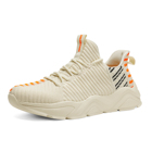 Wholesale Trend Design Fly Knit Mesh Upper Breathable Memory Foam Cushion Insole Running Sneakers For Women