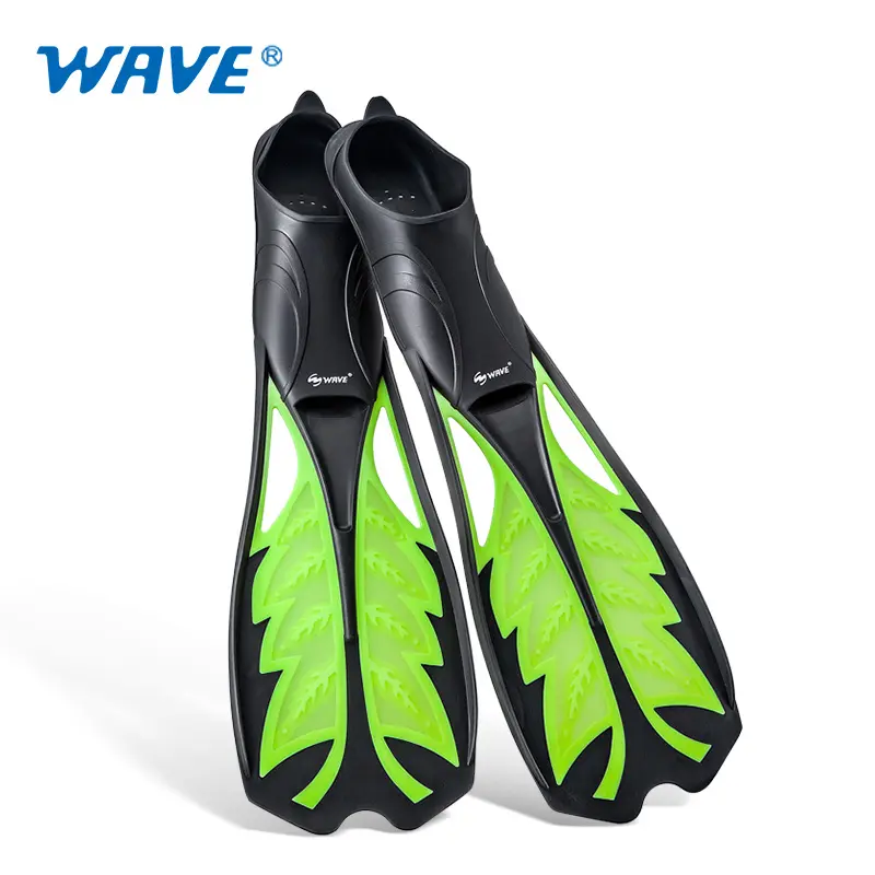 Professional soft rubber adjustable scuba swimming and diving fins