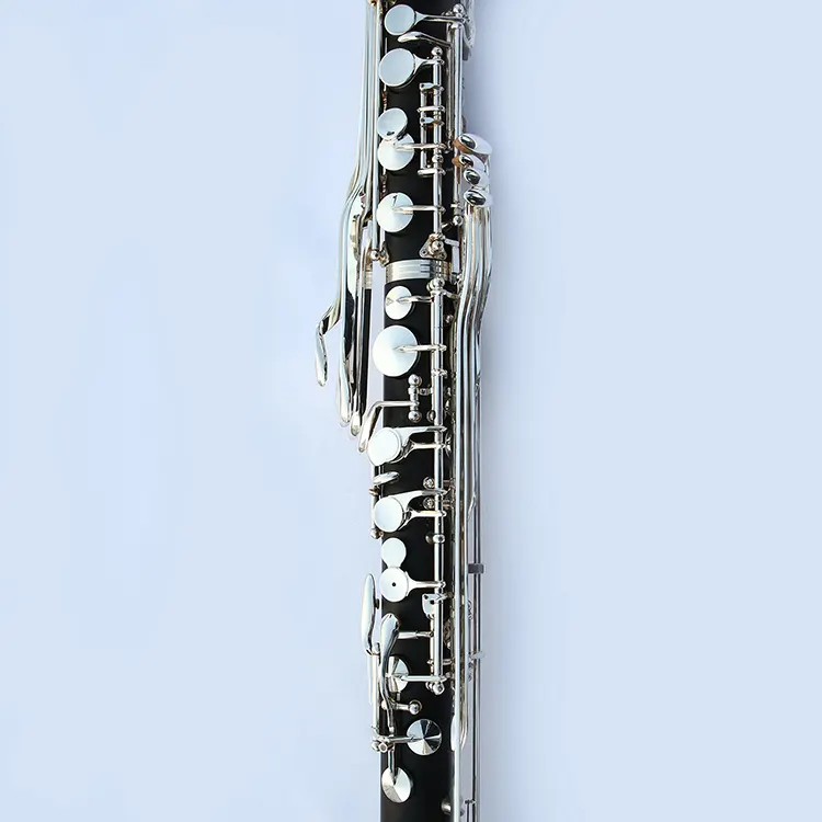 Woodwind Instrument Trade Guarantee 28key Silver Plated Tube Bb Tone Clarinet